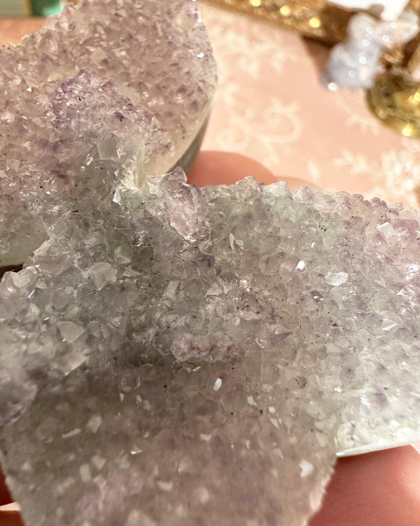 Rainbow Amethyst Butterfly Crystal – Druzy Carving, Transformation | Choose Your Piece