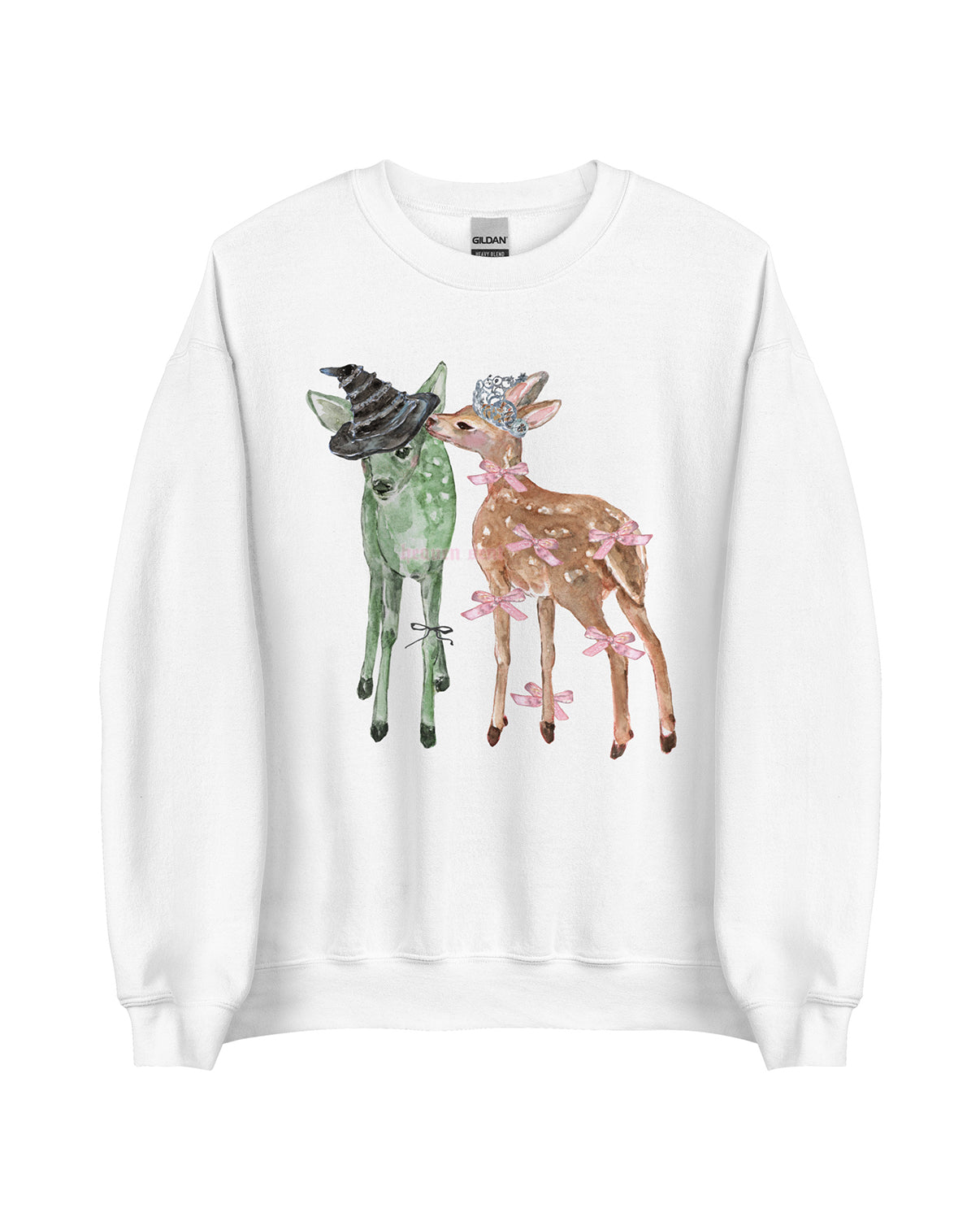 For Good Fawns Coquette Sweatshirt  - Wicked Inspired Soft Pullover (Unisex)